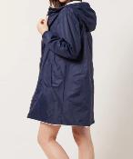 parka longue réversible marine femme