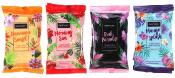 lingettes humides parfumées mains et visage 